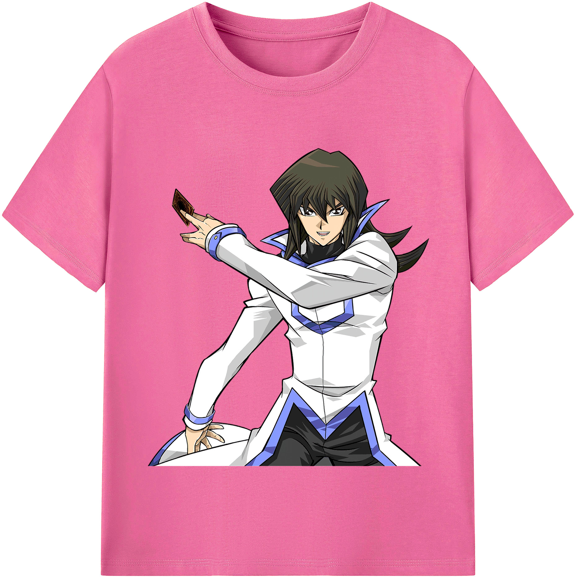（画像用） 遊☆戯☆王 Yu-Gi-Oh! レディースカジュアルプリントTシャツ（綿100％）
